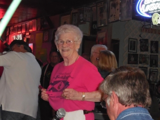Tante Sue, the First Lady at Fred's Lounge