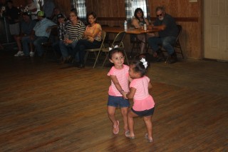 Even the young ones were dancing