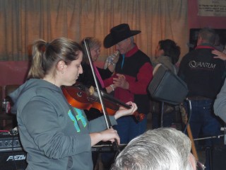 Mary Tweedel on Fiddle